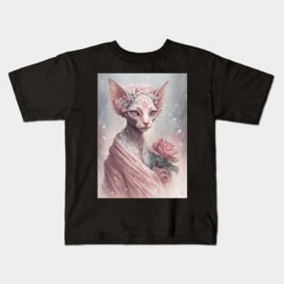 Goddess Sphynx Diva Kids T-Shirt